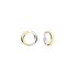 boucles d'oreilles DoDo en or jaune 9 carats + argent - thumb