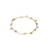 bracelet Marco Bicego en or jaune 18 ct avec pierres précieuses multicolores - thumb
