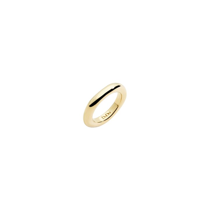 bague DoDo en or jaune 9 kt