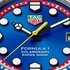 montre TAG Heuer avec un boîtier en polylight sur acier, un cadran bleu et un diamètre de 38 mm - thumb