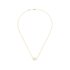 dinh van ketting in geel goud 18kt met parelmoer - thumb
