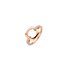 Bigli ring in rosé goud 18kt met briljant van 0,19 karaat - thumb